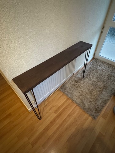 Console table slimline black - slimline,