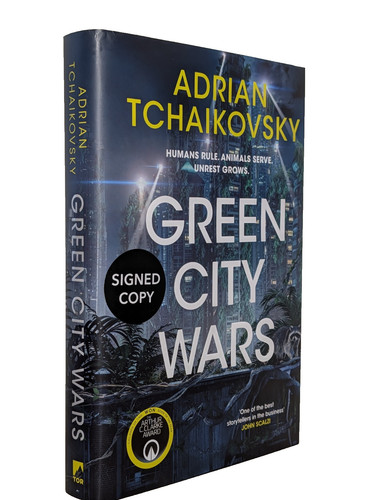 Signed green city - green, adrian