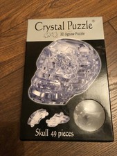 3d jigsaw crystal puzzle skull