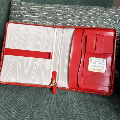 Vintage red real calf - real,