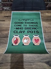 The Legend Of Zelda - Poster (Unofficial) - Good Things Come To... (19" x 13")