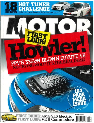 Motor magazine october - motor, 2010