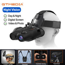 Helmet Mount Infrared Night Vision Goggles 1080P Video Record Hunting Binoculars