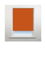 Plain Roller blind Terracotta
