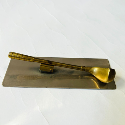 Vintage 1980s golf club brass