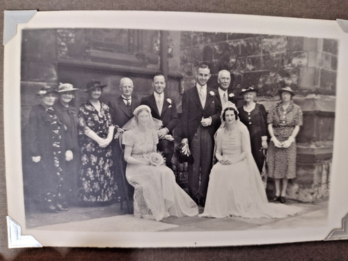 Vintage photo album with - vintage,