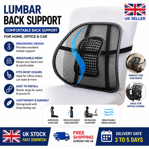 Car seat lumbar back - seat,