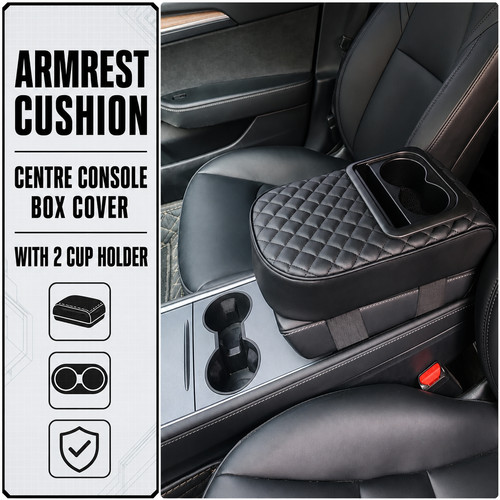 Car storage arm rest - storage,