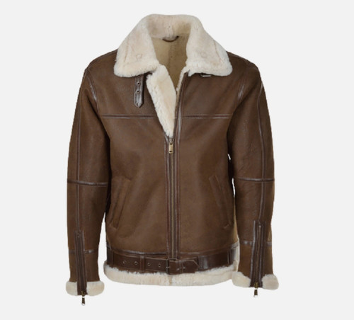 Leather bomber raf aviator - leather,