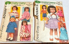 1962 Set Of 2 Vintage Mattel