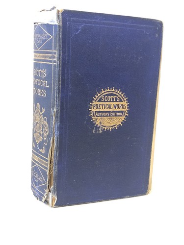 Antique book sir walter - book,