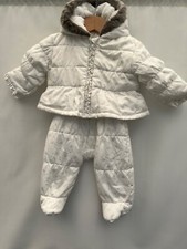 Baby Girls Snowsuit 2 Piece 0-3 Months Julien Macdonald