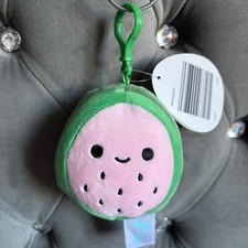 3” Wanda the Watermelon fruit clip - Squishmallows BNWT
