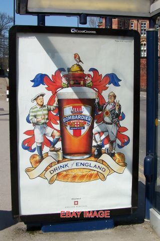 Photo bus stop - bus, poster