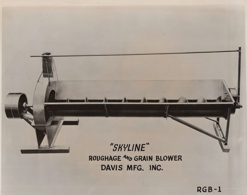 1950s 8x10 davis mfg skyline - davis,