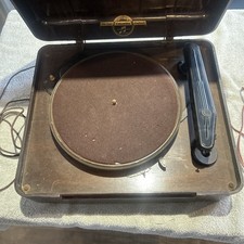 Antique record playrecord player Columbia Grafonola viva-tonal Bakelite spares