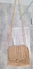 Next rattan/jute crossbody bag