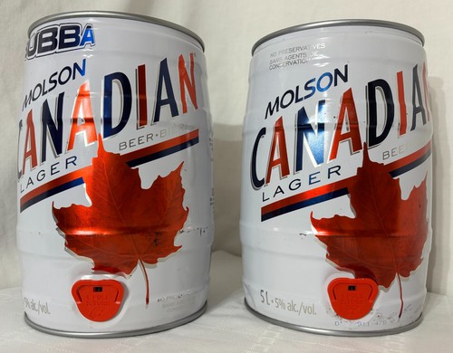 Empty used molson canadian - used,
