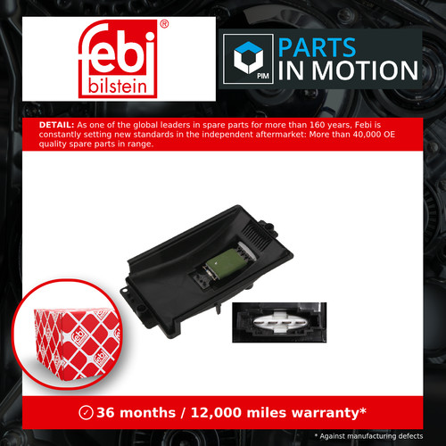 Heater blower resistor fits - /,