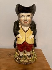 Antique Large Toby Jug with proud X mark to base