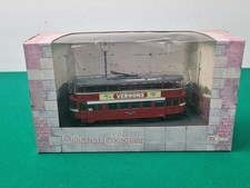 2002 CORGI Original Omnibus OM40502 Leeds Transport DieCast Feltham Tram 1:76