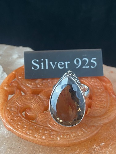 Large solid silver smoky - large,