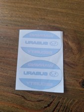 FOR SUBARU FORESTER IMPREZA LEGACY WARNING SECURITY STICKER ALARM