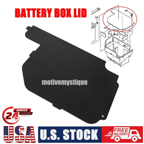 Battery cover box - cover, lid
