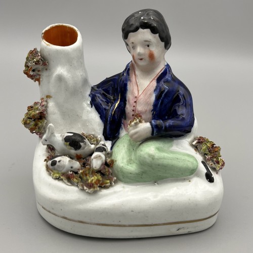 Antique staffordshire spill - antique,