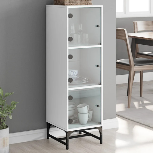 Walplus white glass display - walplus,
