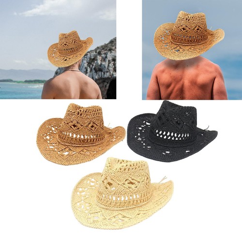 Straw cowboy hat - cowboy,