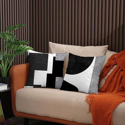 Black and white grey - black,
