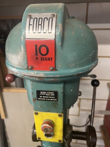Fobco eight pedestal drill - 10,