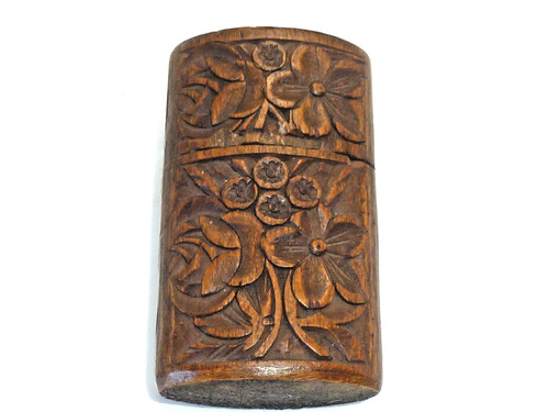 Antique hand carved - , wood