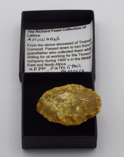 Upper paleolithic flint - upper,