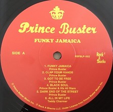 PRINCE BUSTER - Funky Jamaica