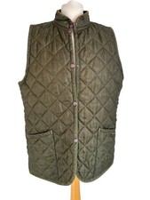 Lavenham Quilted Gilet Green
