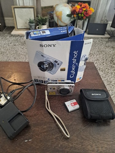 Sony cybershot dsc - cybershot, silver