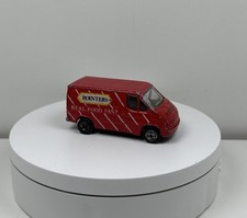Corgi Ford Transit Van Red Pointers Real Food Fast Die Cast Toy Model Vehicle