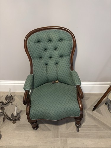 Victorian tub chair - with, a