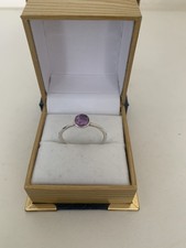 Pandora Droplets Birthstone Ring/ February