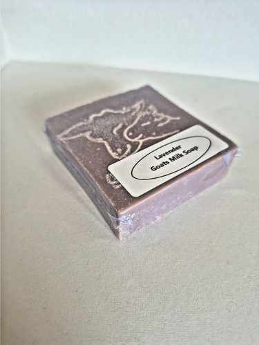 Goats milk soap lavender - milk,