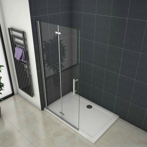 Walk wet room bifold shower - room,