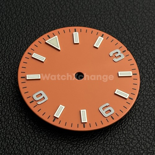 29mm orange silver watch - &,