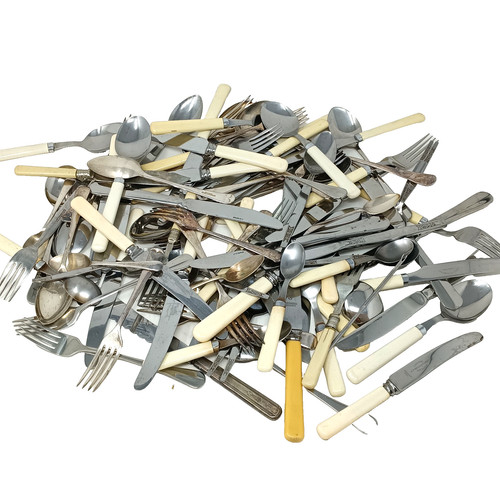 Silver plate epns cutlery - silver, job