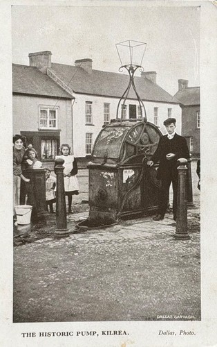 Kilrea historic water pump - water,