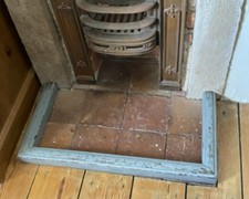 Small Vintage Wooden Fire