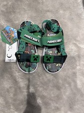 Minecraft Sandals Kids Sports