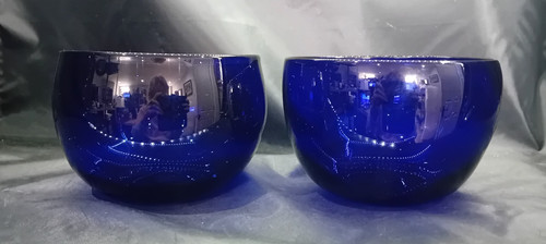 Lovely pair large deep antique - lovely,