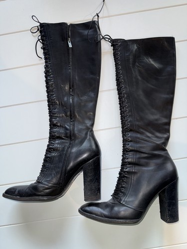 Ysl high hills boots with - high,
